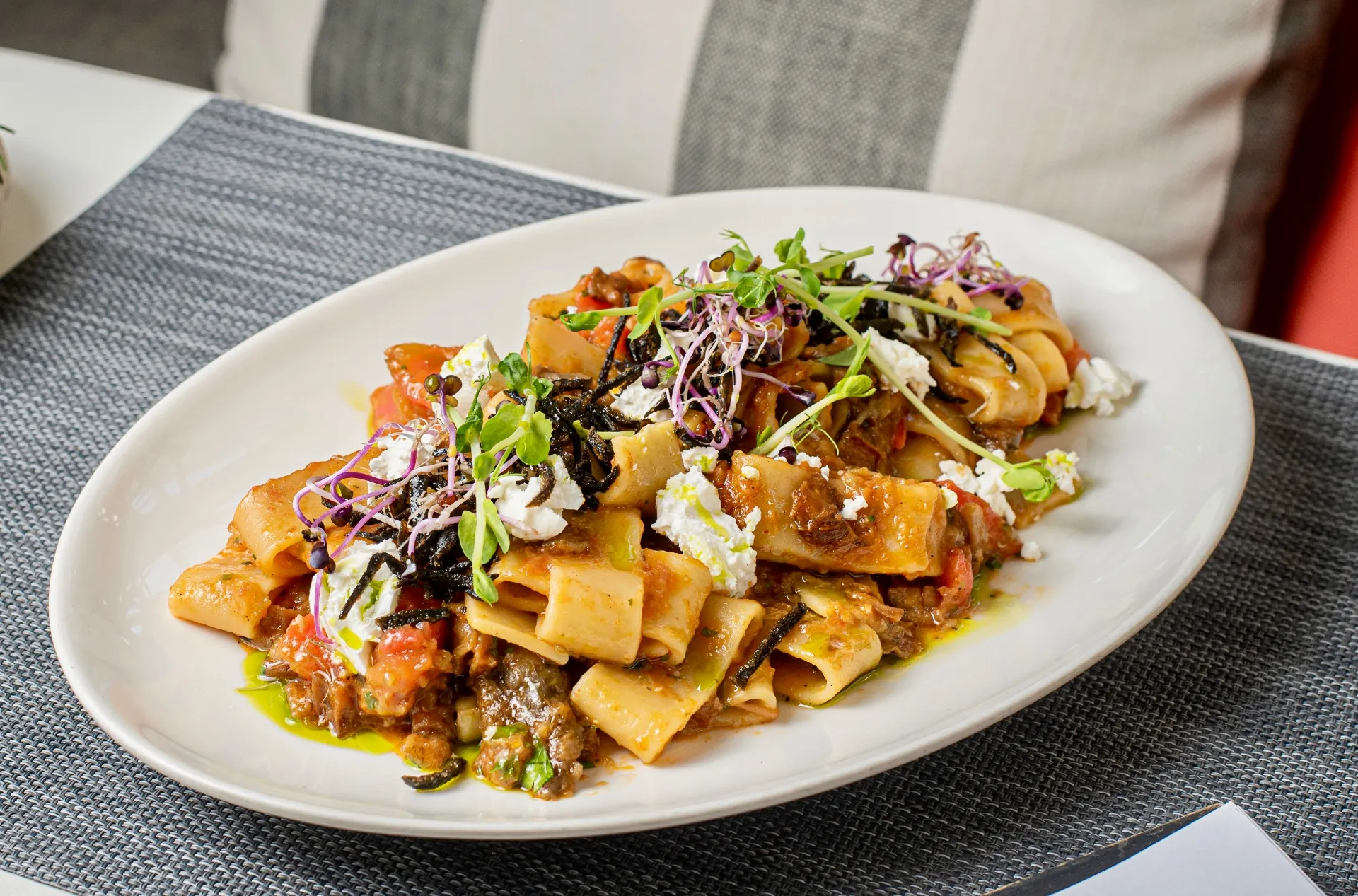 Mimi's Bistro — Pacheri Alla norma