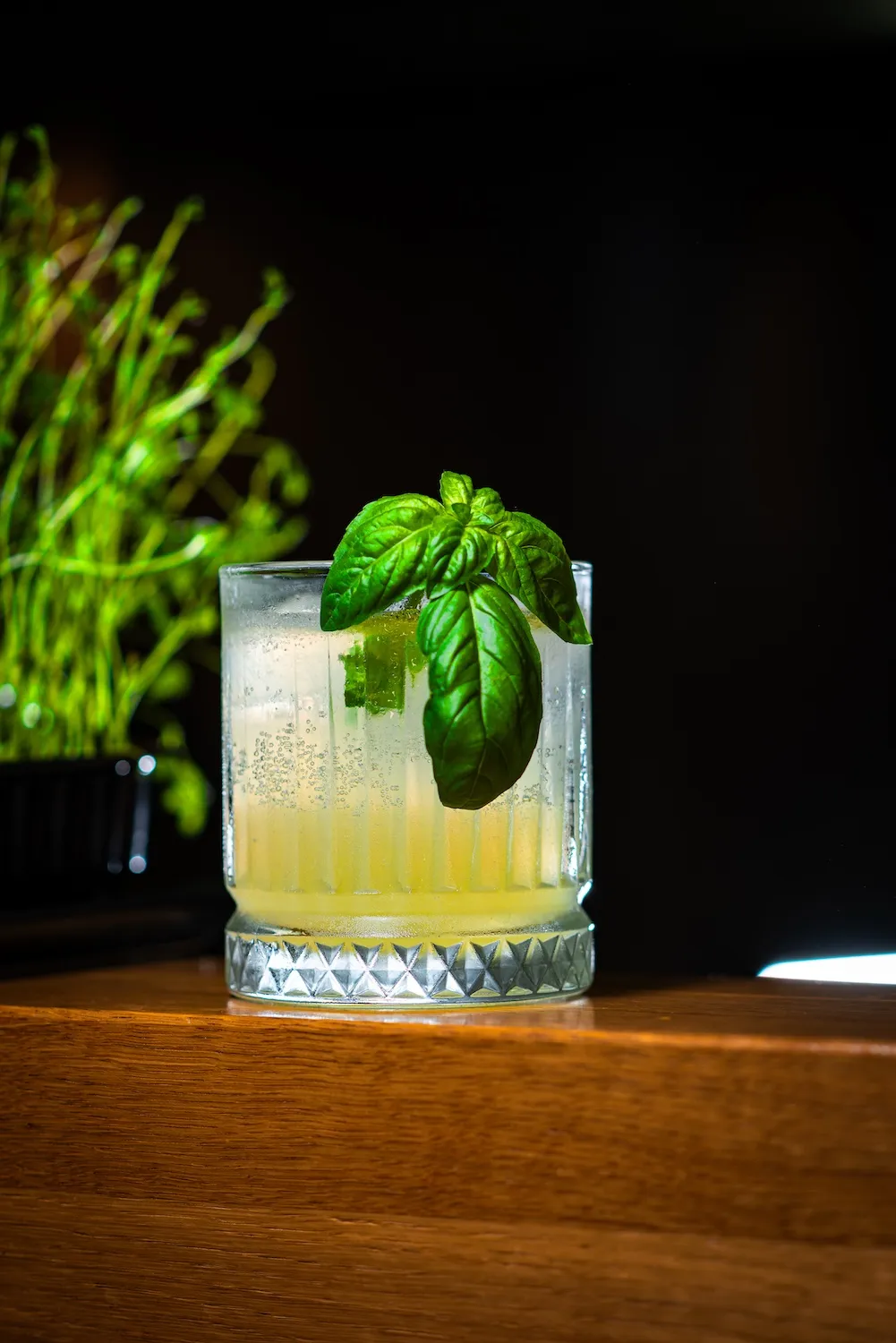 Mimi's Bistro — basil cocktail